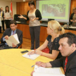 La jornada contó con la participación de dos expertas que brindaron información con el fin de promover los derechos humanos y la protección nacional e internacional existente.