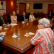 Camaristas del Fuero Civil también se reunieron con la titular de la máxima instancia judicial