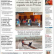 La Cumbre Judicial y la Feria de Justicia realizada en Santiago de Chile se destacaron en el periódico trasandino.
