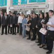 La Secretaría de Educación en Justicia recibió esta mañana la visita de estudiantes.