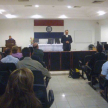 El profesor Ramón Silva durante el taller.