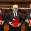 Se entregaron reconocimientos a exmiembros de los órganos éticos por parte de la Corte Suprema de Justicia.