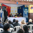 Las charlas estuvieron a cargo de profesionales de diversas instituciones y se abordaron temas como la violencia doméstica, violencia juvenil y drogadicción.