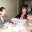La defensora adjunta también conversó con algunos reclusos.