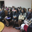 Mantuvo reuniones con el Consejo de Administración, las vicepresidentas de la zona, conjuntamente con jueces de Paz, de Primera Instancia y Tribunales de Apelación de todos los fueros.