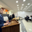 Jornada de trabajo en el Palacio de Justicia de Pedro Juan Caballero.