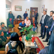 Como parte de su agenda, mantuvo reuniones con el intendente municipal, estudiantes y representantes de comunidades indígenas.
