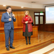 Durante el acto de apertura, desarrollado en el Salón Auditorio “Dra. Serafina Dávalos” del Palacio de Justicia, el magíster Aldo Ávalos explicó los objetivos del programa “Educando en Justicia”.