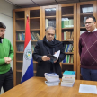 Representantes del IIJ entregaron una importante donación de libros jurídicos destinados a la Biblioteca de la sede judicial.