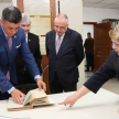 Ministro Ríos recibió en su despacho la visita del profesor español Dr. Jordi Ferrer Beltrán