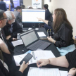 Alrededor de 60 funcionarios, distribuidos en seis equipos estratégicos, trabajan de manera colaborativa en la definición y seguimiento de metas relacionadas con ejes prioritarios como acceso a la justicia.