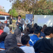 La charla introductoria de la jornada estuvo a cargo del responsable del Departamento de Educación en Justicia, magíster Aldo Ávalos.