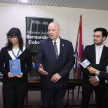 El vicepresidente primero, doctor Luis María Benítez Riera, destacó el contenido de los materiales y señaló que abordan temas de actualidad y de interés jurídico.