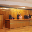 El acto fue encabezado por la máxima autoridad, Eugenio Jiménez Rolón, acompañado de la vicepresidenta, Gladys Bareiro de Módica, y los ministros Miryam Peña y Manuel Ramírez Candia, además de la defensora general Lorena Segovia.