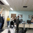 El presidente verificó infraestructura y mobiliarios