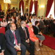 La actividad tuvo lugar en el Salón Independencia del Palacio de Gobierno.