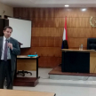 La exposición estuvo a cargo del magistrado Alberto Martínez Simón.