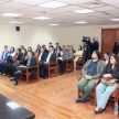 En la ocasión, el magistrado explicó las funciones y competencias del fuero contencioso-administrativo, destacando la sustanciación y resolución de recursos interpuestos contra resoluciones administrativas.