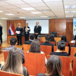 Estudiantes de Derecho de Itapúa visitaron el Palacio de Justicia de Asunción.