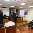 Futuros licenciados en relaciones internacionales realizaron una visita guiada al Palacio de Justicia de Asunción.