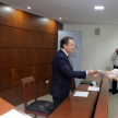 El acto se llevó a cabo este martes 5 de mayo en la Sala de Conferencias del noveno piso de la Torre Norte.