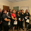 Los visitantes también visitaron la Oficina de Quejas y Denuncias.