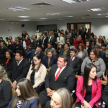 El juramento se realizó en la Sala de Juicios Orales del Palacio de Justicia de Coronel Oviedo.
