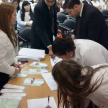 Acreditación para acceder al encuentro en que se abordaron temas de ética.