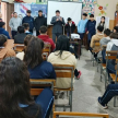 Los alumnos participaron  representando a los Poderes del Estado.