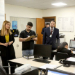 La actividad fue encabezada por el administrador de fueros, abogado Fernando Insaurralde.