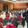 El doctor Juan Carlos Paredes expuso acerca de la ley de tarjeta de crédito.