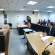La otra tanda de simulacros de alegatos orales prosigue esta tarde en las Salas de Juicio.