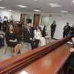 Durante la ceremonia, la vicepresidenta Llanes felicitó a los nuevos designados en sus cargos, destacando sus trayectorias profesionales y el respaldo institucional que reciben.