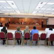 El encuentro se desarrolló en el salón auditorio del Palacio de Justicia.