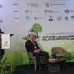 "El Poder Judicial y su rol en la protección de ambiente en Paraguay" fue el tema principal de su ponencia.
