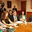 El representante del Colegio de Abogados dialogó con las autoridades judiciales
