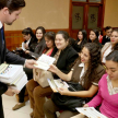 La Secretaría de Educación hizo entrega de materiales alusivos al programa.