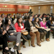 Más de 50 alumnos del cuarto año de la carrera de derecho de la UNA participaron activamente de la charla educativa.