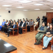 En la ocasión, el magistrado explicó las funciones y competencias del fuero contencioso-administrativo, destacando la sustanciación y resolución de recursos interpuestos contra resoluciones administrativas.