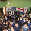 En la ocasión, estudiantes del séptimo grado al tercer curso de la media del Colegio Nacional Coronel Antonio Ortigoza dialogaron con el juez de la Niñez y Adolescencia del segundo turno, Eliodoro García, y con la camarista Claudia Miranda Dacak.