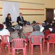 El acto tuvo lugar en lugar en la sede de la Casa Parroquial del distrito de Tomás Romero Pereira.