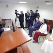 El acto tuvo lugar en Sala de Conferencias del noveno piso Torre Norte del Palacio de Justicia de Asunción. 