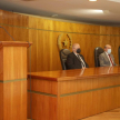 La secretaria general, Ximena Martínez Seifart, al momento de dar la lectura del acta de juramento