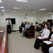 La ceremonia se realizó en la Sala de Conferencias del noveno piso del Palacio de Justicia de Asunción.