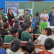Activa participación de los estudiantes durante la jornada educativa.