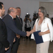 El acto tuvo lugar en el Salón Auditorio del Tribunal Superior de Justicia Electoral (TSJE).