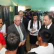 Dialogando con los menores del Centro Educativo Concepción.