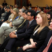 La concurrencia siguió con mucha atención las exposiciones y luego participó con sus preguntas.
