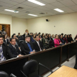 La encargada de la oficina licenciada Amada Herrera dio la bienvenida a los visitantes.