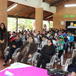 Los alumnos conocieron algunos procesos judiciales que se realizan en los juzgados a través de la charla del doctor Rogelio Frutos, camarista de la localidad.